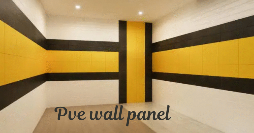 Pve wall panel