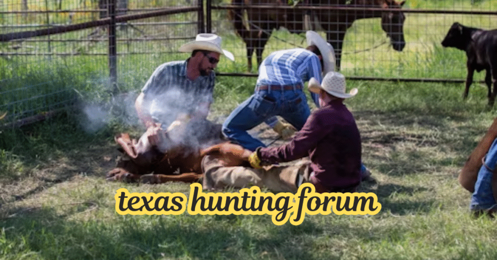 texas hunting forum