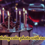 birthday cake photo with name